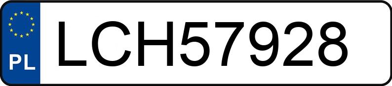 Numer rejestracyjny LCH 57928 posiada AUDI A6 - LCH57928