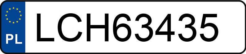 Numer rejestracyjny LCH 63435 posiada BMW 535D TOURING - LCH63435