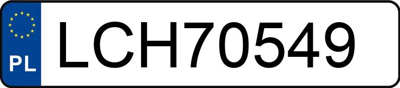 Numer rejestracyjny LCH 70549 posiada CITROEN Jumpy 1.6 HDI MR`11 E5 2.9t 12 Q - LCH70549