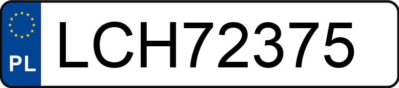 Numer rejestracyjny LCH 72375 posiada AUDI A6 - LCH72375 Numer rejestracyjny LCH 72375 posiada AUDI A6 - LCH72375