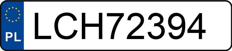 Numer rejestracyjny LCH 72394 posiada IVECO DAILY 35S11V - LCH72394 Numer rejestracyjny LCH 72394 posiada IVECO DAILY 35S11V - LCH72394