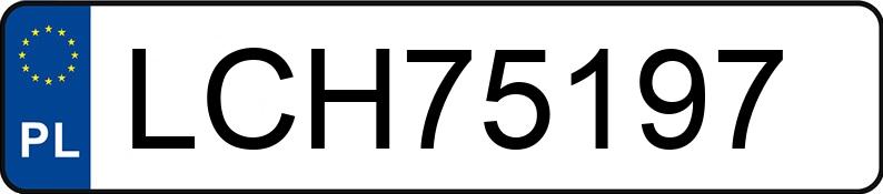 Numer rejestracyjny LCH 75197 posiada BMW 320i Touring Kat. MR`98 E46 320i Touring Kat. MR`98 E46 - LCH75197