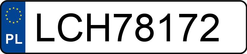 Numer rejestracyjny LCH 78172 posiada BMW X3 - LCH78172 Numer rejestracyjny LCH 78172 posiada BMW X3 - LCH78172