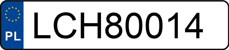 Numer rejestracyjny LCH 80014 posiada AUDI A5 SPORTBACK - LCH80014 Numer rejestracyjny LCH 80014 posiada AUDI A5 SPORTBACK - LCH80014