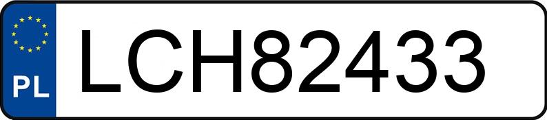 Numer rejestracyjny LCH 82433 posiada FORD FUSION - LCH82433