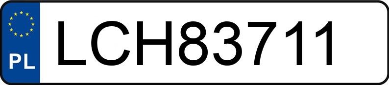 Numer rejestracyjny LCH 83711 posiada SEAT LEON - LCH83711