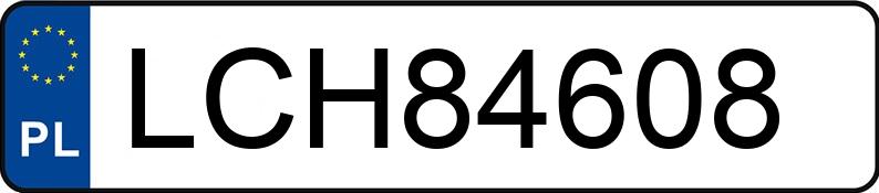 Numer rejestracyjny LCH 84608 posiada BMW 330I - LCH84608