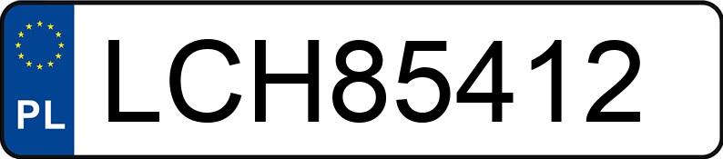 Numer rejestracyjny LCH 85412 posiada FORD FOCUS - LCH85412 Numer rejestracyjny LCH 85412 posiada FORD FOCUS - LCH85412