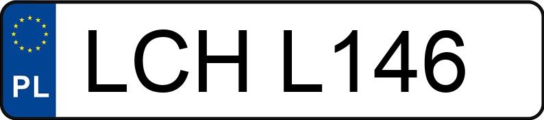 Numer rejestracyjny LCH L146 posiada SKODA Octavia 1.6 MR`97 GLX - LCHL146 Numer rejestracyjny LCH L146 posiada SKODA Octavia 1.6 MR`97 GLX - LCHL146