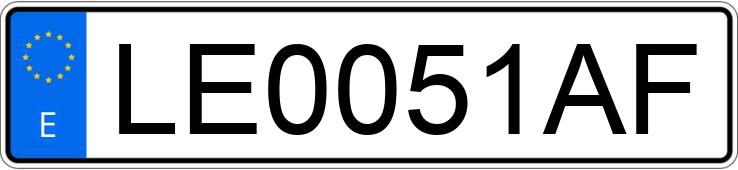 Numer rejestracyjny LE0051AF posiada OPEL ASTRA