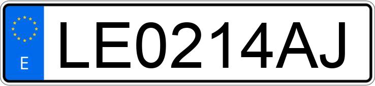 Numer rejestracyjny LE0214AJ posiada BMW SERIE 5