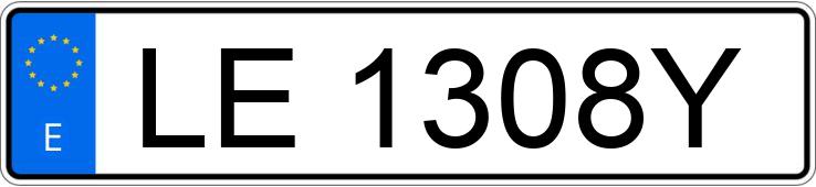 Numer rejestracyjny LE1308Y posiada NISSAN PATROL Numer rejestracyjny LE1308Y posiada NISSAN PATROL