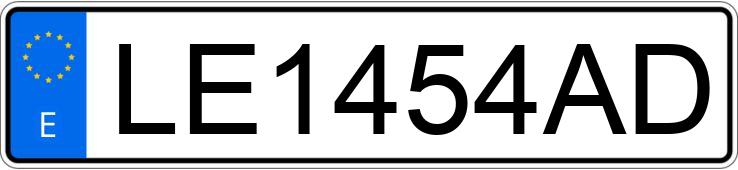 Numer rejestracyjny LE1454AD posiada RENAULT CLIO Numer rejestracyjny LE1454AD posiada RENAULT CLIO