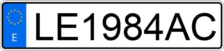 Numer rejestracyjny LE1984AC posiada SEAT CORDOBA Numer rejestracyjny LE1984AC posiada SEAT CORDOBA