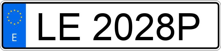 Numer rejestracyjny LE2028P posiada AUDI 90