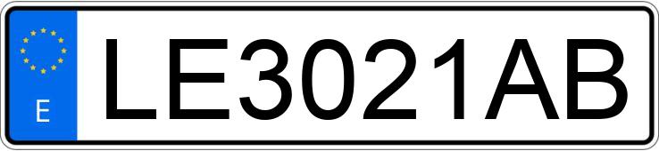 Numer rejestracyjny LE3021AB posiada VOLVO FH12