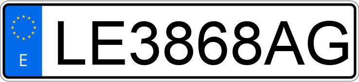 Numer rejestracyjny LE3868AG posiada RENAULT MEGANE Numer rejestracyjny LE3868AG posiada RENAULT MEGANE