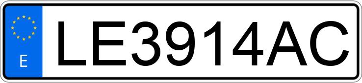 Numer rejestracyjny LE3914AC posiada MERCEDES 300 (124) Numer rejestracyjny LE3914AC posiada MERCEDES 300 (124)
