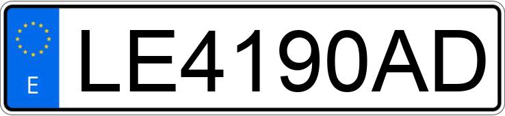 Il numero di registrazione LE4190AD ha BMW SERIE 5 E39 525TDS Il numero di registrazione LE4190AD ha BMW SERIE 5 E39 525TDS