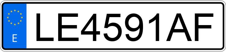 Numer rejestracyjny LE4591AF posiada NISSAN MICRA Numer rejestracyjny LE4591AF posiada NISSAN MICRA