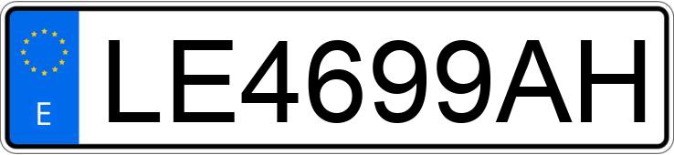 Numer rejestracyjny LE4699AH posiada VOLKSWAGEN GOLF CONCEPTLINE 1.9 SDI