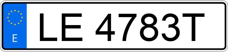 Numer rejestracyjny LE4783T posiada AUDI 90 Numer rejestracyjny LE4783T posiada AUDI 90