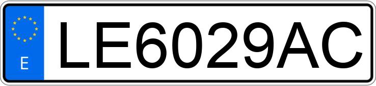 Numer rejestracyjny LE6029AC posiada VOLKSWAGEN POLO