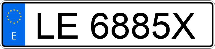 Numer rejestracyjny LE6885X posiada FORD MONDEO Numer rejestracyjny LE6885X posiada FORD MONDEO