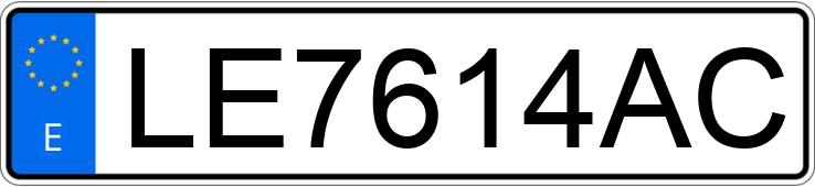 Numer rejestracyjny LE7614AC posiada FORD FIESTA Numer rejestracyjny LE7614AC posiada FORD FIESTA