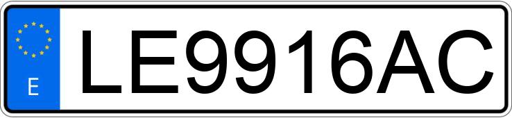 Numer rejestracyjny LE9916AC posiada RENAULT MEGANE Numer rejestracyjny LE9916AC posiada RENAULT MEGANE