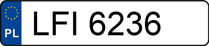 Numer rejestracyjny LFI 6236 posiada DAEWOO / FSO Polonez Caro 1.9 Diesel MR`91 GLD - LFI6236