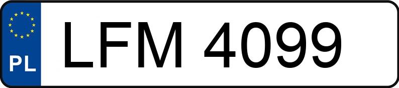 Numer rejestracyjny LFM 4099 posiada FSM 126p FL 650 SX - LFM4099