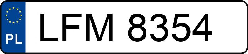 Numer rejestracyjny LFM 8354 posiada OPEL OMEGA - LFM8354 Numer rejestracyjny LFM 8354 posiada OPEL OMEGA - LFM8354