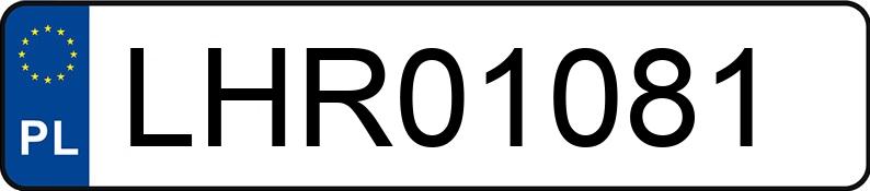 Numer rejestracyjny LHR 01081 posiada VOLKSWAGEN Passat 1.9 TDI MR`94 GT - LHR01081