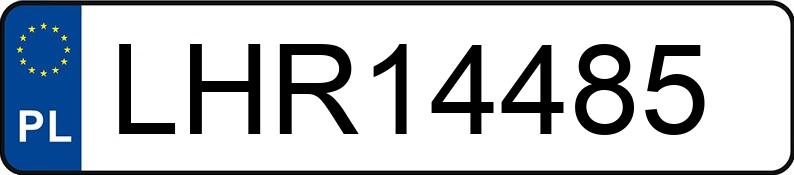 Numer rejestracyjny LHR 14485 posiada AUDI A4 - LHR14485