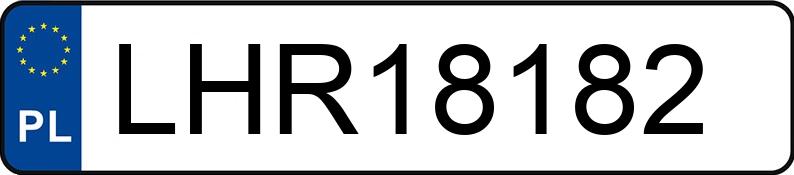 Numer rejestracyjny LHR 18182 posiada CHEVROLET CAPTIVA - LHR18182 Numer rejestracyjny LHR 18182 posiada CHEVROLET CAPTIVA - LHR18182
