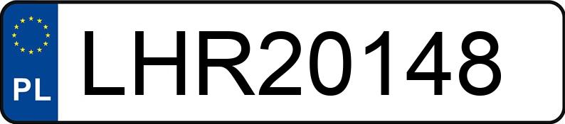 Numer rejestracyjny LHR 20148 posiada BMW 320 Diesel MR`04 E3 E90 320 Diesel MR`04 E3 E90 - LHR20148