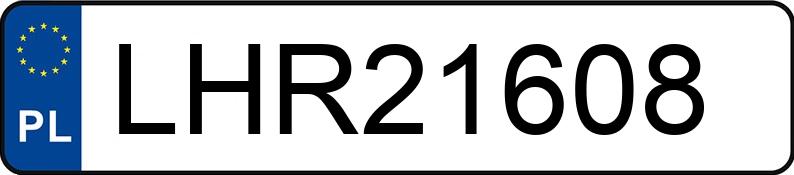 Numer rejestracyjny LHR 21608 posiada AUDI A4 - LHR21608