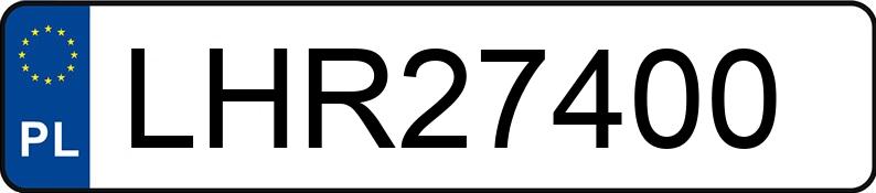 Numer rejestracyjny LHR 27400 posiada AUDI A6 - LHR27400 Numer rejestracyjny LHR 27400 posiada AUDI A6 - LHR27400