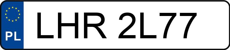 Numer rejestracyjny LHR 2L77 posiada MERCEDES-BENZ 250 D 124 250D - LHR2L77