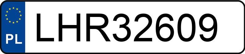 Numer rejestracyjny LHR 32609 posiada RENAULT Laguna 1.8 MR`98 RXE Alize - LHR32609