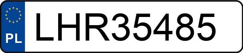 Numer rejestracyjny LHR 35485 posiada AUDI A3 - LHR35485 Numer rejestracyjny LHR 35485 posiada AUDI A3 - LHR35485