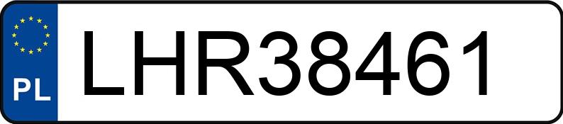 Numer rejestracyjny LHR 38461 posiada AUDI A4 - LHR38461