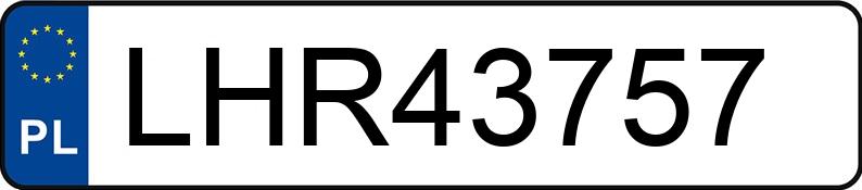 Numer rejestracyjny LHR 43757 posiada AUDI A5 - LHR43757 Numer rejestracyjny LHR 43757 posiada AUDI A5 - LHR43757