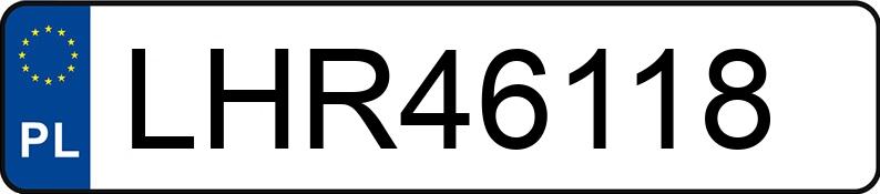 Numer rejestracyjny LHR 46118 posiada AUDI A4 - LHR46118