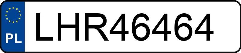 Numer rejestracyjny LHR 46464 posiada FORD FOCUS - LHR46464 Numer rejestracyjny LHR 46464 posiada FORD FOCUS - LHR46464