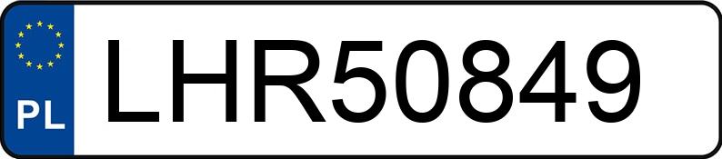 Numer rejestracyjny LHR 50849 posiada BMW 420i Coupe MR`13 E5 F32 xDrive - LHR50849