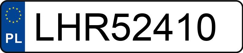 Numer rejestracyjny LHR 52410 posiada AUDI A5 Coupe Quattro 3.0 TDi DPF MR`07 E4 B8 A5 Coupe Quattro 3.0 TDi DPF MR`07 E4 B8 - LHR52410