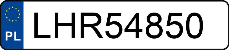 Numer rejestracyjny LHR 54850 posiada OPEL ASTRA - LHR54850