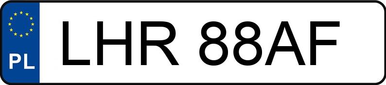 Numer rejestracyjny LHR 88AF posiada URSUS C 1.6t 330 - LHR88AF